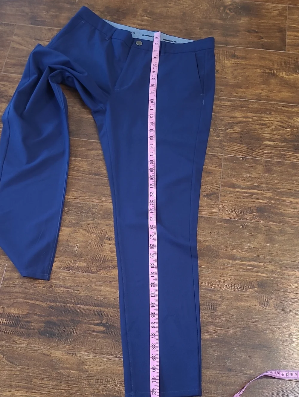 Bonobos New York Golf Slim Fit Royal Blue Chinos Size 35/32